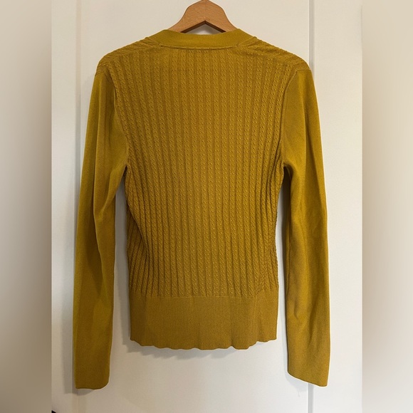 M.M. LaFleur Goldenrod Lange Cardigan - Picture 6 of 7